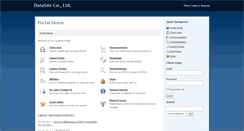 Desktop Screenshot of clients.datasite.co.th